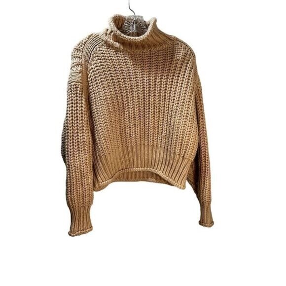 Cable-knit‎ Turtleneck Sweater Size XS NWOT - Picture 2 of 7